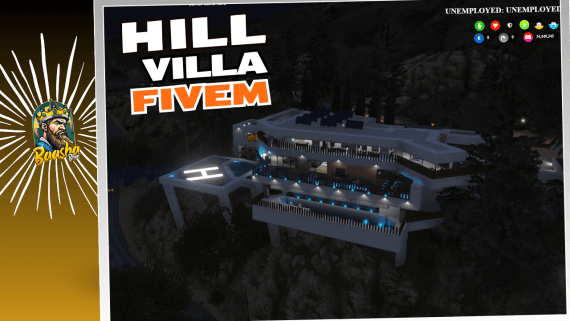 Hill Villa Premium Mafia Mansion